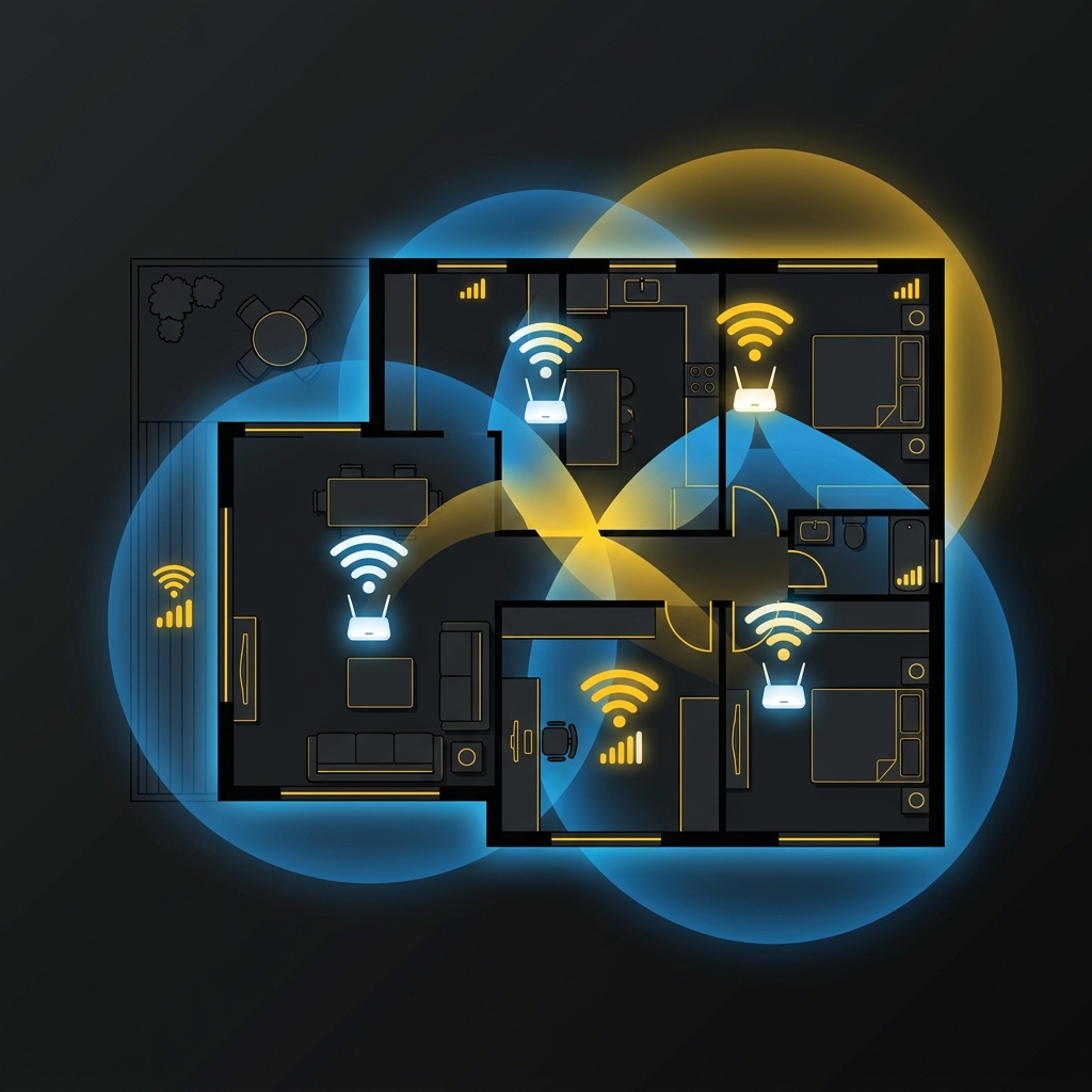 Cobertura Wi-Fi Plus em toda a casa